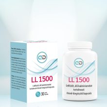 LL 1500 liofilizált élő baktériumokat tartalmazó étrend-kiegészítő kapszula (30 db)